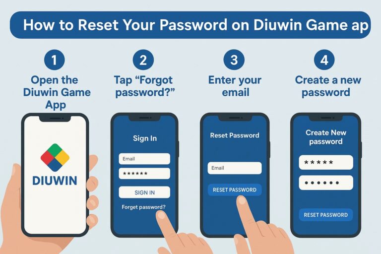 How to Reset Your Password on Diuwin Game App